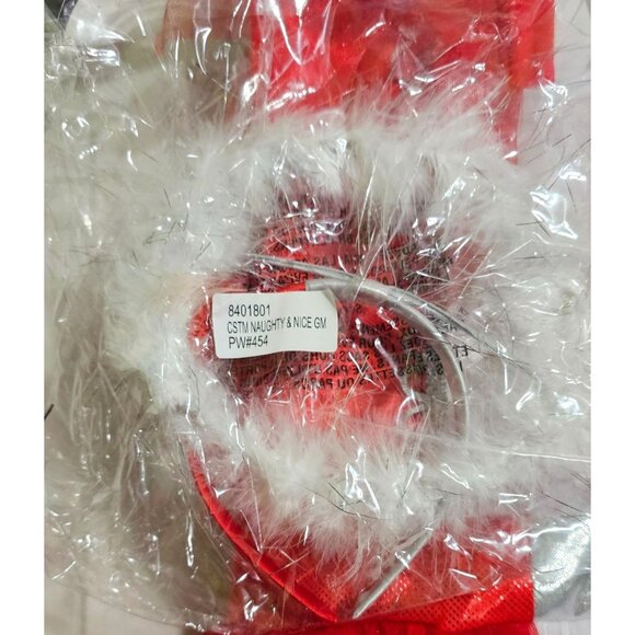 Naughty and Nice Costume Devil Angel Dress Halo Horns Headband NO WINGS Girls M - Picture 7 of 7